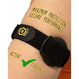 Libre Shield Freestyle última intervensión - Protector de sensor de 1 y 2 a 14 días, reutilizable, protección de actividad, banda de brazo ajustable, no más parches adhesivos (negro)