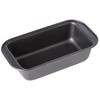 Premium 1lb Non-Stick Loaf Pan - Easy Release, Small Loaf