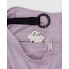 BAGGU Small Nylon Crescent Bag - Dusty Pink
