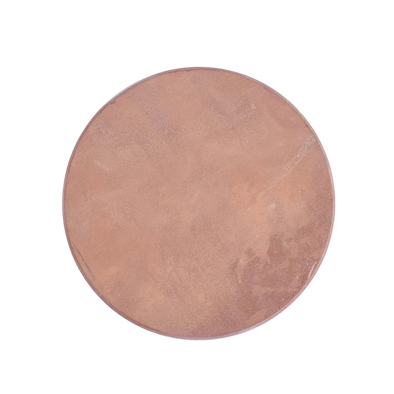Satvik 1 Pc Handmade Sandalwood/Chandan Stick Round Rubbing Stone (Chakla)