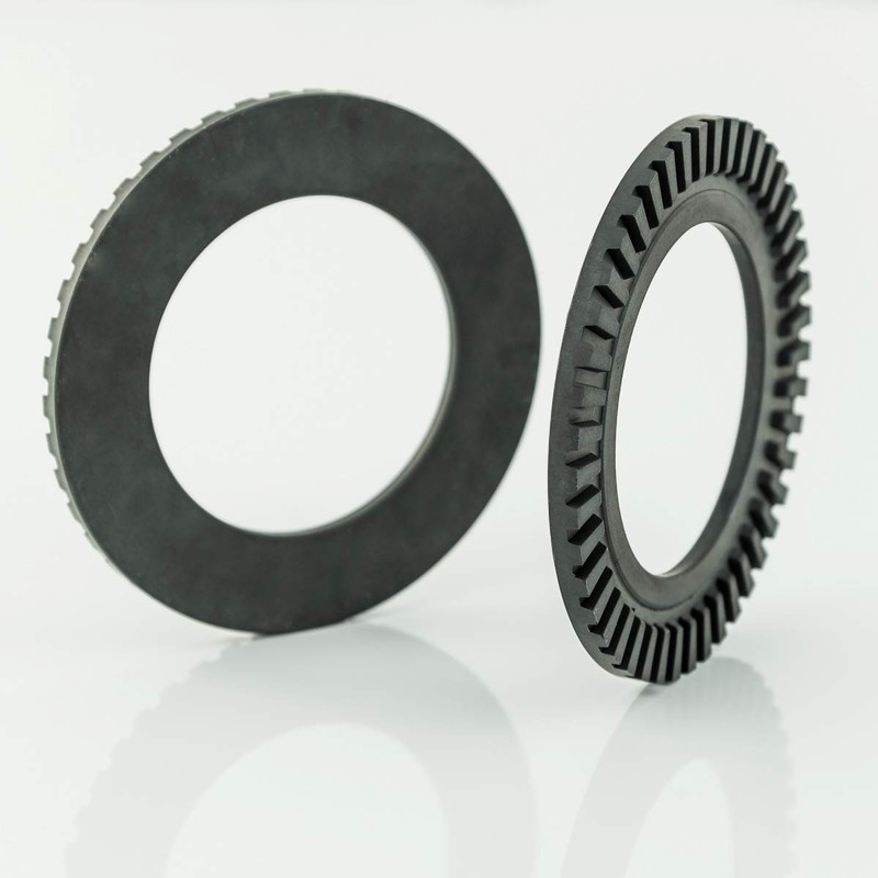 LST 2 x ABS Sensor and ABS Ring Set Rear