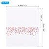 PATIKIL 25 Pack Reserved Table Signs, Seating Name Cards Rose