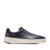 COLEHAAN/GRANDPRO TOPSPIN SNEAKER, MDNGHT MN/DK CHOCO, 9