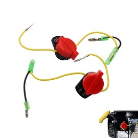 On Off Engines Stop Switch for GX120 GX160 GX200 GX240 GX270 GX340 GX390 Engine Stop ON/Off Kill Switch 2 Pack