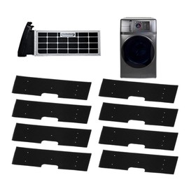 8 Pack WH01X35719 Lint Foam Filter for GE Profile Washer Dryer Combo,Hand Washable and Reusable-Compatible with Models: PFQ97HSPVDS.