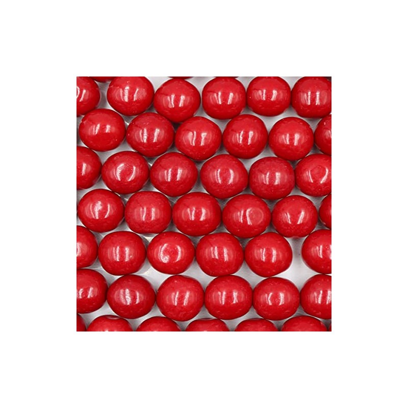 Smarty Stop Every Color 1" Gumballs (Red, 1 Pound (Pack