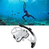 Diving Goggles Silicone Glass Plastic Ultra Clear Comfortable Adjustable Diving