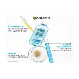 Agua Micelar Garnier Anti Acné 400ml Momento de aplicación Día/Noche Tipo de piel Piel con tendencia al acné