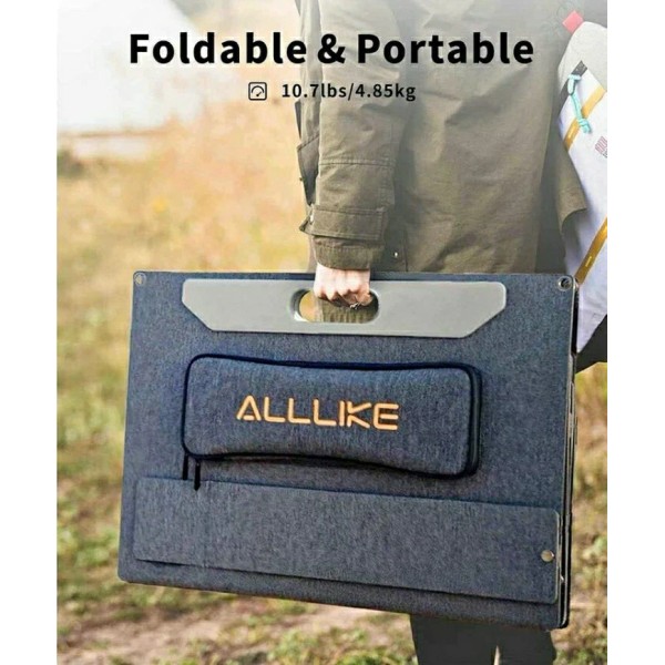 ALLLIKE SN100W Solar Panel. New Sealed In Box HIGH QUALITY