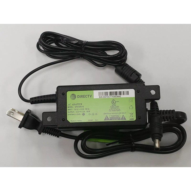 DIRECTV Genuine Directv AC Adapter Model EPS10R4-16,12V 1.5A,18W