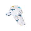 Sterntaler Unisex Children's Peaked Cap Neck Protection Dinos Children's Hat,