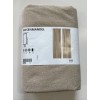 IKEA ROSENMANDEL Room Darkening Curtains 1 Pair (2 Panels) Yellow-beige