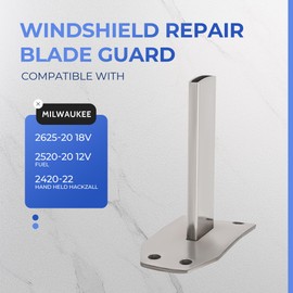 KUAFU Windshield Glass Removal Tool Protector Repair Tool Adapter Compatible with Milwaukee 2625-20 18V 2520-20 12V Fuel 2420-22 2719-20 Hand Held Hackzall Fast Blade Protector Guard Sheath
