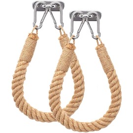 Nautical Rope Toilet Paper Roll Holders Towel Rings Curtain Holdbacks Rustic Boho Farmhouse Beach Bathroom Decor 2 Pack