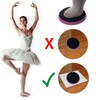 CampTeck U7271 Round Pirouette Board, Figure Skating Spinner, Turnboard Ballet,