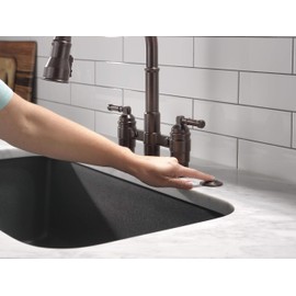 Delta Faucet Air Switch for Disposal Oil Rubbed Bronze, Air Switch for Garbage Disposal, Air Switch Kit, Air Switch Button, Venetian Bronze 72050-RB