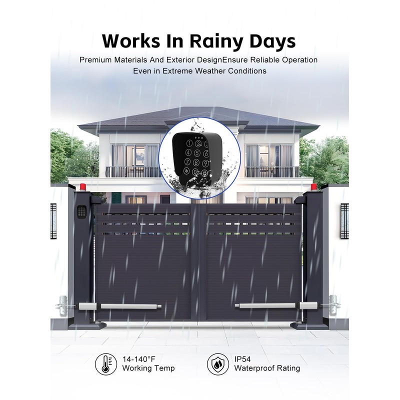 X X-HOUSE Touch Panel Wireless Keypad for X X-HOUSE &