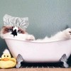 Pet Shower Caps, Swimming Cap for Cat Dog, Waterproof Bonnet,