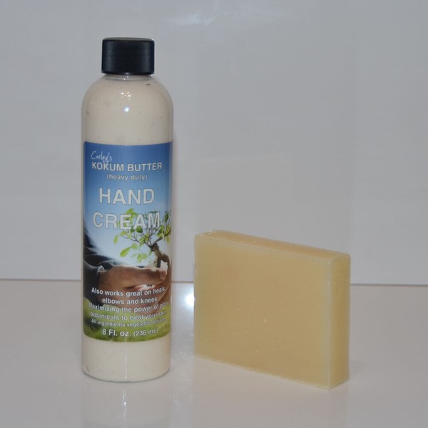 Deep moisturizing HAND CREAM Also works on Knees, Elbows, and Feet.