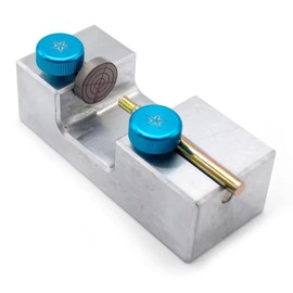 SUZLAZYR DOP Stick Transfer Jig Gem Working Aligner Locator Gemstone Bonding Converter Horizontal Vertical Seat Gem Stone Faceting Tool