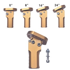 GUCIDDAK Adjustable Angle Steering Wheel Hub with Multi Pattern (20mm bore) For Go Kart Gold