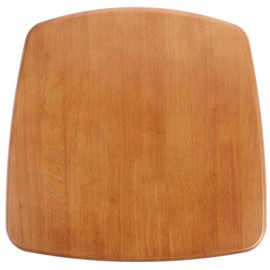 GANAZONO Chair Panel Solid Wood seat Board Accessories Wooden Chair Seating pad Chair seat Replacement for Stool Wood Desk Chair Wooden Stool Accessory Dining Table face Cushion