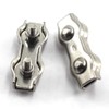 M2 Wire Rope Clip Clamp 304 Stainless Steel Duplex Cable