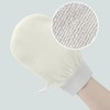 Exfoliating Mittens, Viscose Material and Sisal Fabric Double Construction, Body