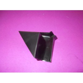 B&B MOLDERS *TALL CORNER RAIN GUTTER SPOUT BLACK RV 201-024-0046 FREE SHIPPING