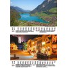 Travel Magic Switzerland DIN A5 Wall Calendar for 2025 Zurich