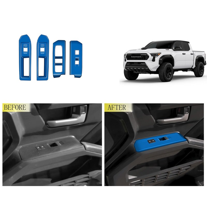 TUBAIZAI Car Accessories Compatible with Toyota Tacoma 2024 Power Door