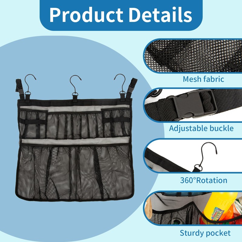 Pool Storage Net, Pool Storage Bag, Garden Pool Storage Organiser,