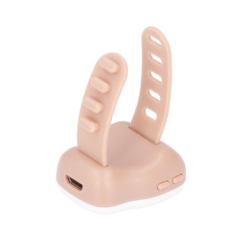 Ring Counter White Manual Luminous Ring Type USB Rechargeable Sweat