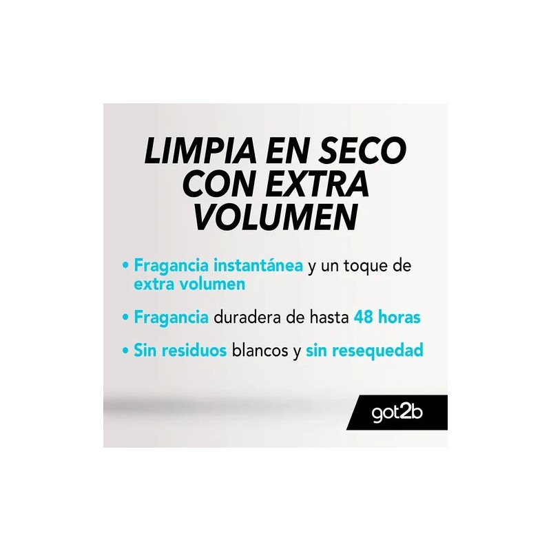 Shampoo en seco Got2b Extra Volume 200ml