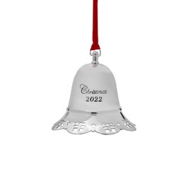 Towle 2022 Silver-Plate Musical Bell Ornament, 42nd Edition