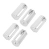 Fielect 5 pcs AA to D Size Series Connection Battery