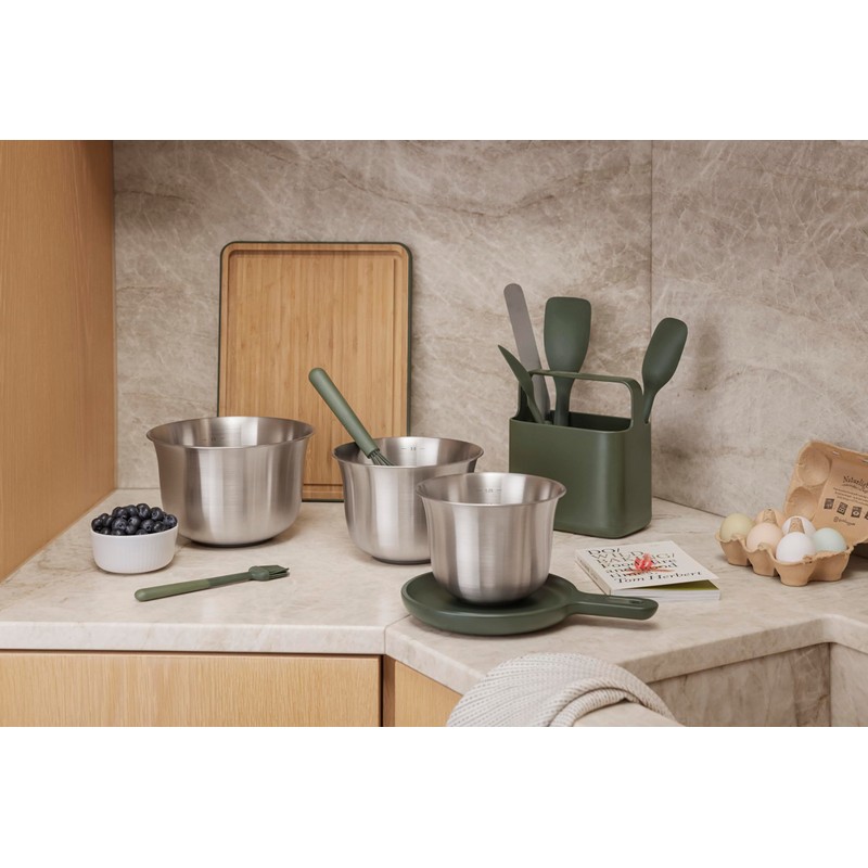 EVA SOLO Green Tools Mixing Bowl 1.5 L Stainless Steel