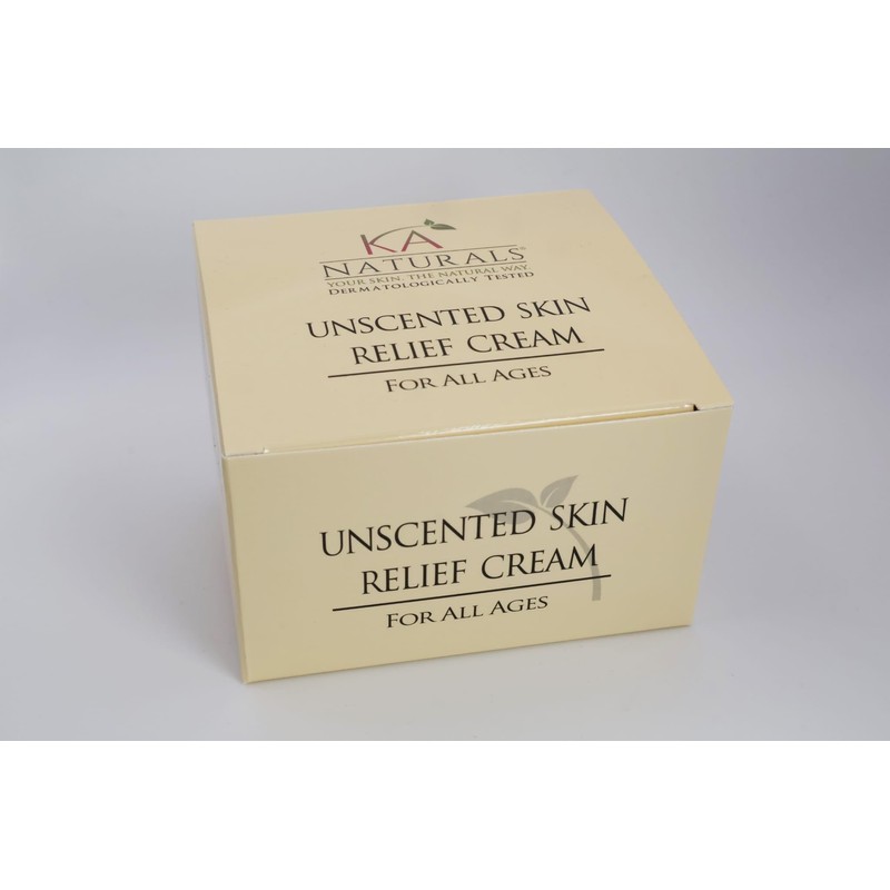 Unscented Skin Relief Cream For All Ages - 100% Natural,