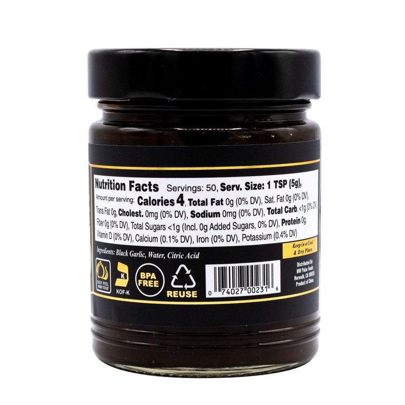 MW Polar Black Garlic Puree (Original) 8.8oz (Pack of 1)