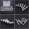 Tornillos de Cabeza Hexagonal M6 60 Unidades con Tuercas Acero