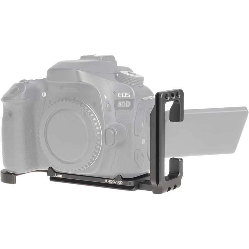 Hersmay Quick Release Plate L Angle L-Bracket Plate for Canon