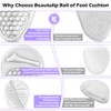 Beautulip Beautulip Ball of Foot Cushions Women, Metatarsal Pads, High