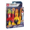 Toysmith, Liqui-Fly Hydro Rockets, 3 Easy To Use Water Rockets,
