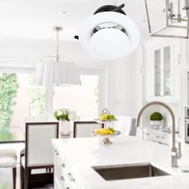 White Plate Valve, 4 Sizes Ventilation Ventilator Cover, ABS Adjustable Vent Cover on Ceiling or Wall for Wall Bathroom Garage Kitchen Outdoor Wall (100 mm)