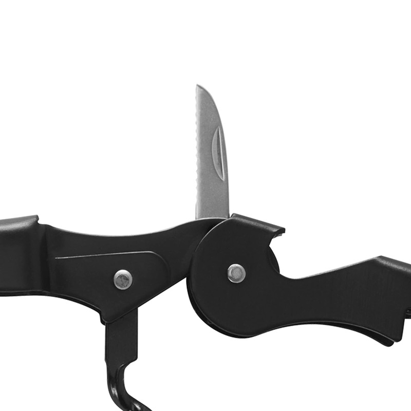 LURCH 240784 Waiter's Corkscrew Bottle Opener Foil Cutter Smokey Grey