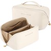 Bolsa de Cosmeticos de Viaje para Mujer, Cosmetiquera de Piel
