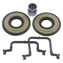 ApplianPar Cylinder Gasket Crankshaft Crank Seal Bearing Kit for Husqvarna 445 445E 445 II 450 Rancher Saw 460 465 Replaces 537245702