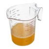Restaurantware RW Base 1 Pint Measuring Jars 10 Durable Measuring