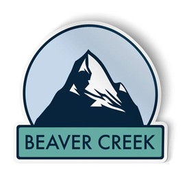 Squiddy Beaver Creek - Vinyl Sticker for Car, Laptop, Notebook (5" Tall)