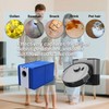 5 pack Replacement Dust Bags Compatible With bObsweep UltraVision Self-emptying